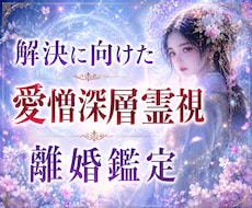 離婚か修復か―あなたに必要な答えを霊視します イメージ1
