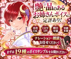 迅速・丁寧にナレーションや朗読をお届けします イメージ1
