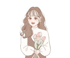 rurumona様専用　イラストお描きします イメージガールなどを作成いたします！