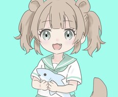 キャラクター、ほんわか系イラストを作成します イメージ1