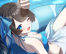 可愛い女性キャラの配信イラスト制作します 自分だけの可愛い配信イラスト全般描かせて頂きます！