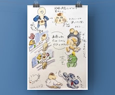 子供イラスト似顔絵、SNS用挿絵描きます イメージ1