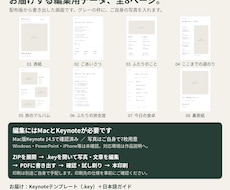 結婚式プロフィールブックのテンプレートを届けます イメージ1