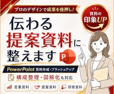 お声掛け下さい！伝わるパワーポイント作成します イメージ1