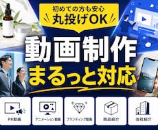 PR・会社紹介・アニメーション動画制作します プロの制作チームが企業・商品の魅力を最大限に引き出します
