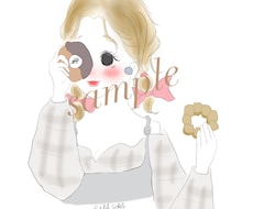 ほんわか私流イラスト描きます イメージ1