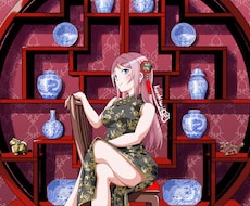 背景有りキャラクターアート描くます イメージ1