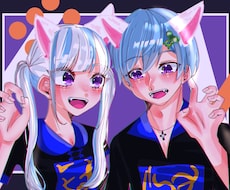 通常イラスト、デフォルメ、ドットなどを描きます イメージ1