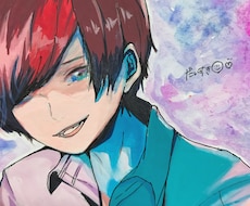 素敵な人をアナログで描いていきます イメージ1