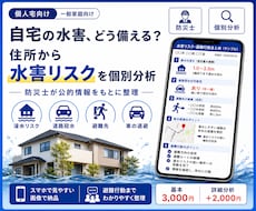 防災士が自宅の水害リスクと避難行動を分析します イメージ1