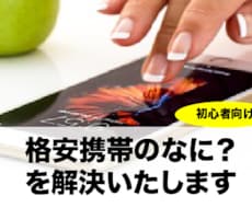 初心者向け：格安携帯について教えます 知ることで今の暮らしがよりハッピーに