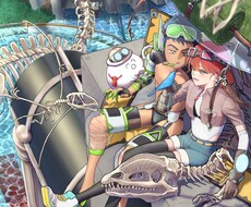 ゲーム塗りの人物をデザインします イメージ1