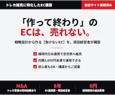トレカEC特化・越境対応したECサイトを制作します イメージ1