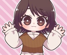 アイコン用イラスト描きます 可愛いポップなデフォルメイラストアイコン制作します！