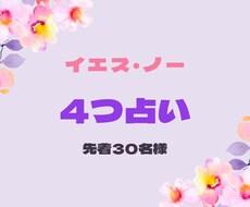 すべてイエス・ノーでお答えします イメージ1