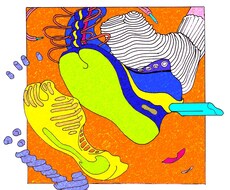 スニーカーメインのクール系イラスト描きます イメージ1