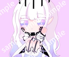 SNSへのアイコンをデフォルメで描きます イメージ1