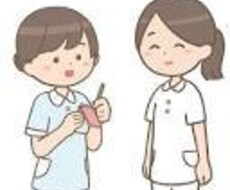臨床指導者が、看護学生に記録のアドバイスを行います イメージ1