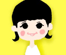 かわいくてシンプルな似顔絵アイコンを描きます