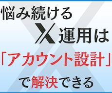 X運用代行の前に反応が出るアカウントに改善します イメージ1
