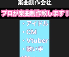 お客様に最適な音楽を制作致します イメージ1
