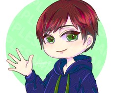 SNS用のアイコンお描きします かわいい女の子や男の子のアイコン。気軽にご依頼ください。