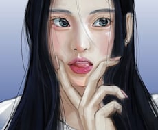 透明感のある厚塗りで描きます イメージ1