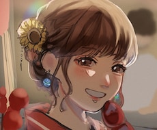 SNSアイコンお描きします 可愛いイラストが好きな方におすすめ！最短5日納品！
