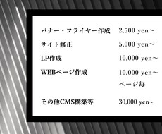 低価格で高品質なWEBサイトを制作、運用いたします イメージ1