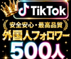 TikTok✦フォロワー＋500人拡散増加します イメージ1