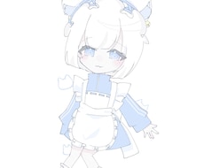 可愛い女の子メインで描いてます イメージ1