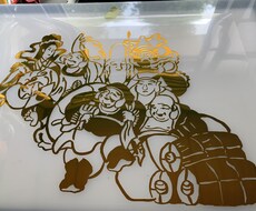 トラックやお車に貼れます イメージ1