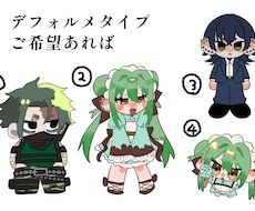 デフォルメイラスト描きます イメージ1