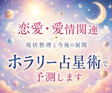 あなたの恋愛のゆくえをホラリー占星術で予測します イメージ1
