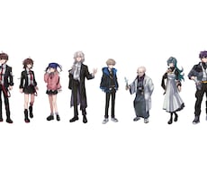 キャラクターの立ち絵制作します イメージ1