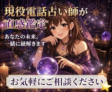 電話占い師が相談から愚痴までお話相手になります イメージ1