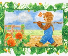 物語性のある、優しい手描きイラスト作成します 優しくてあったかい絵本のようなイラスト、美大生が描きます！
