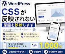 WordPressのCSSのお悩みを診断します イメージ1