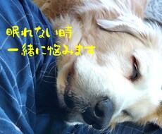 眠れない時一緒に悩みます イメージ1