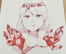 綺麗な女の子を描きます イメージ1