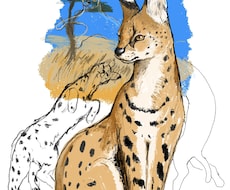 大切なペットを、温もりのあるイラストでお描きします イメージ1