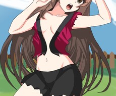 女性イラストをアニメぬりでできます イメージ1