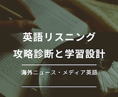 自信がつく実践的な英語のリスニング診断を致します 通訳による海外ニュース・メディアの英語を攻略するリスニング