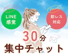 電話が苦手な方へ☘️30分チャットで寄り添います イメージ1
