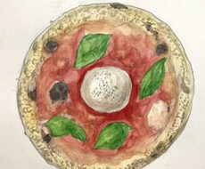 料理・食べ物のイラストを描きます 飲食店広告、メニュー等に使えます！