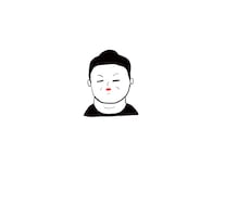 シンプルなモノクロ似顔絵描きます イメージ1