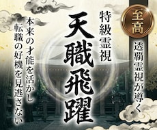 透覇霊視が導く｜貴方の仕事運を霊視し成功へ導きます イメージ1