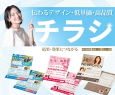 相手に伝わり結果や集客につながるチラシを作成します 優先順位を明確に整理して形にします。