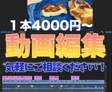 YouTubeにアップする動画編集します イメージ1