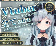 先着2件半額 Vtuberモデリング制作致します 低価格で高クオリティ、貴方の理想をお届けします！